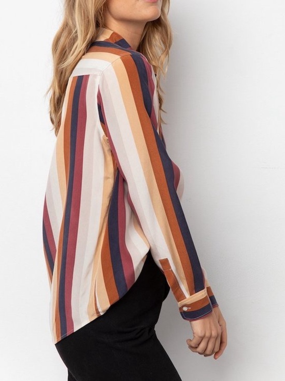 Rails KATE VALENCIA - Button-Up Striped Blouse - Picture 3 of 4